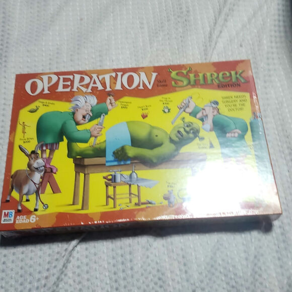 HASBRO NWT SHREK OPERATION 2004 SHREK UNOPENED - Picture 1 of 6